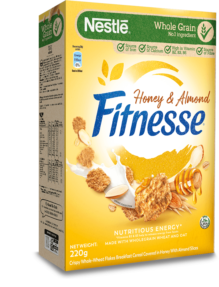Delicious Nestle Fitness Honey & Almond Cereal Buy Now